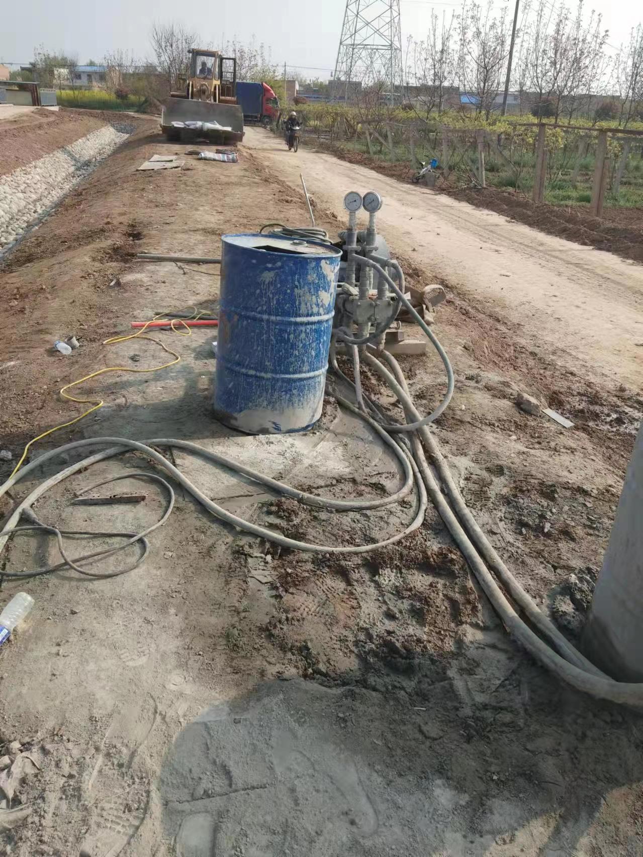 上甘岭双液注浆