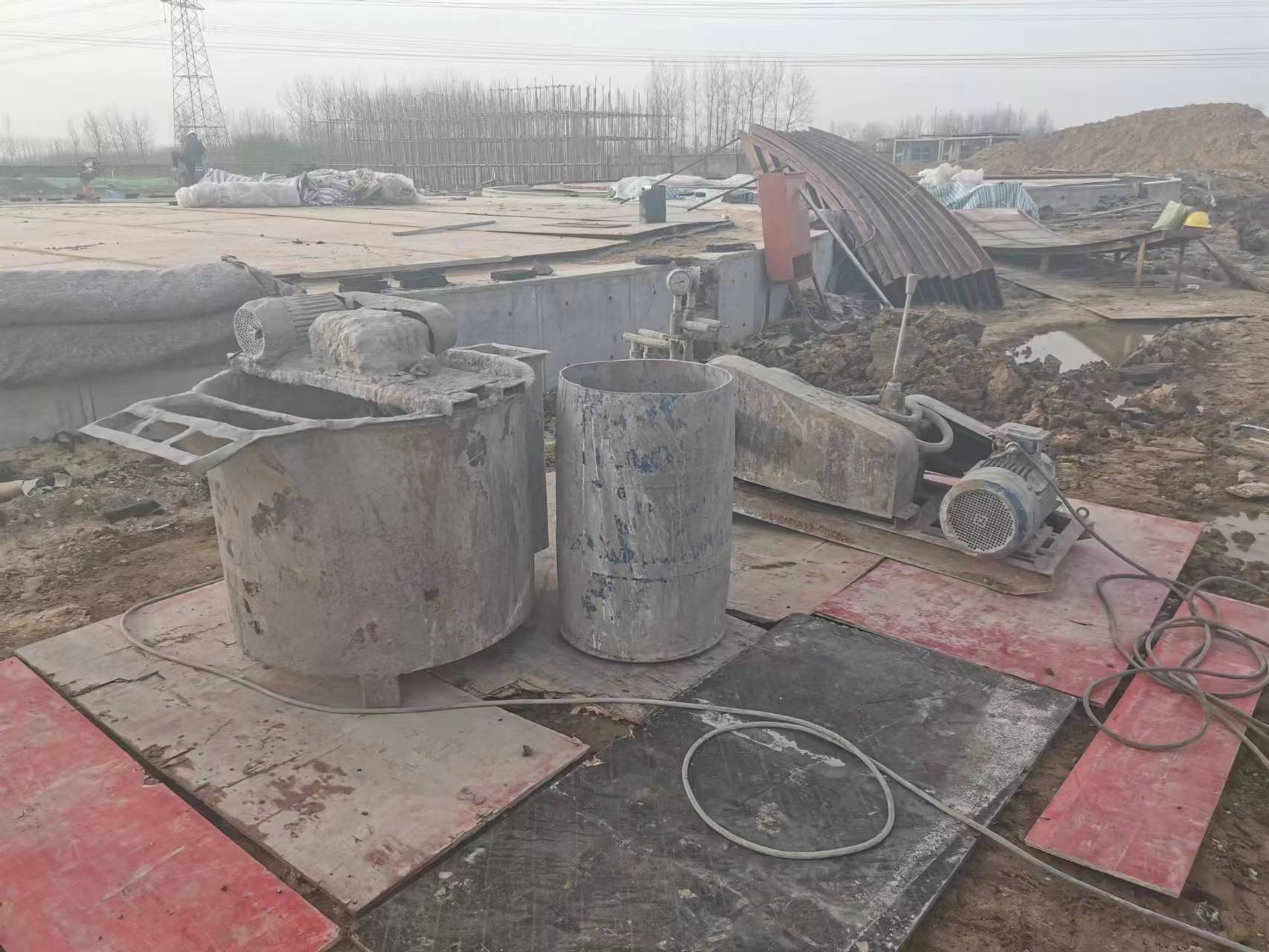 上甘岭顶管注浆