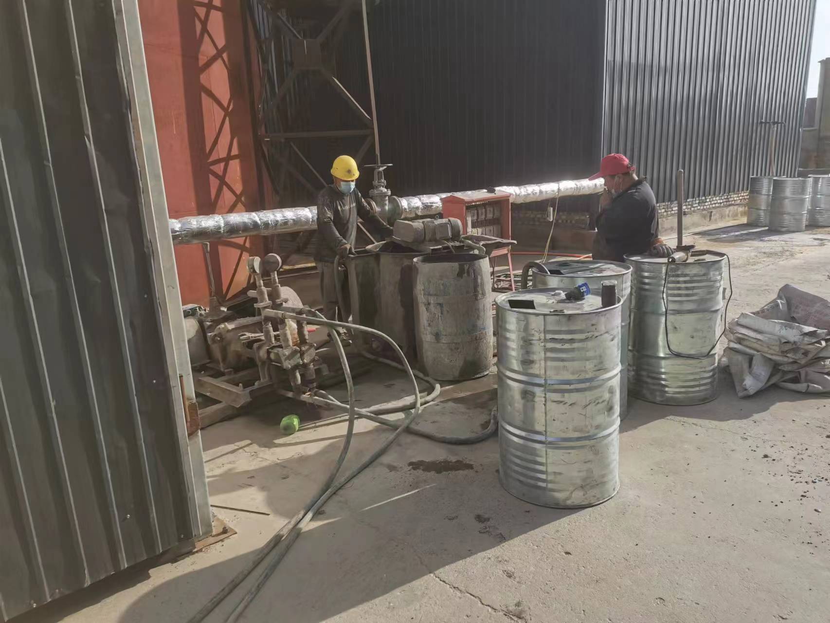 上甘岭双液注浆